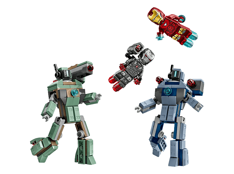 Lego Marvel 76320 Iron Man Vs. Hammer Drones Bouwstenen afbeelding