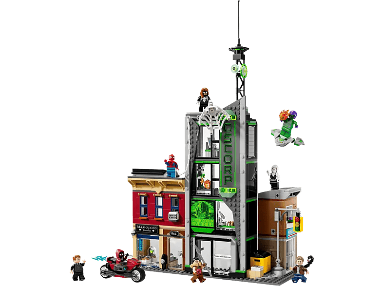 Lego Marvel 76324 Spider-man Vs. Oscorp Bouwstenen