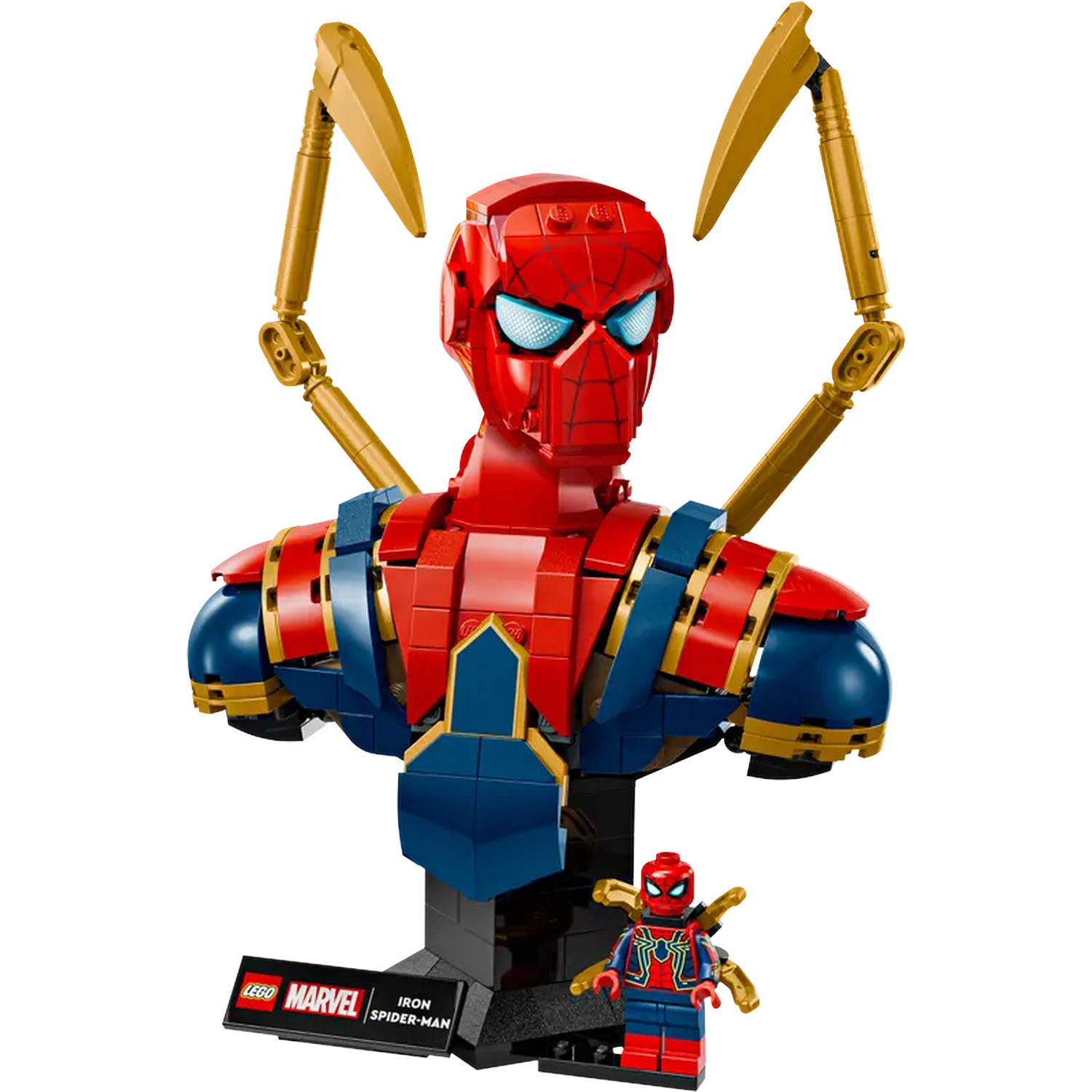 Lego Marvel 76326 Iron Spider-man Buste Bouwstenen