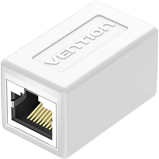 VENTION RJ-45, FTP, Cat6 csatlakozó toldó, fehér (IPVW0)