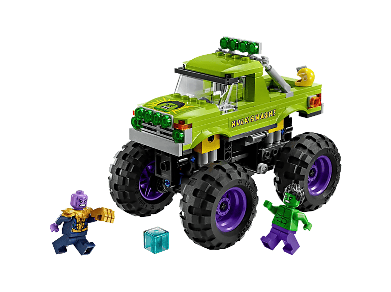 LEGO Marvel De Hulk truck vs. Thanos