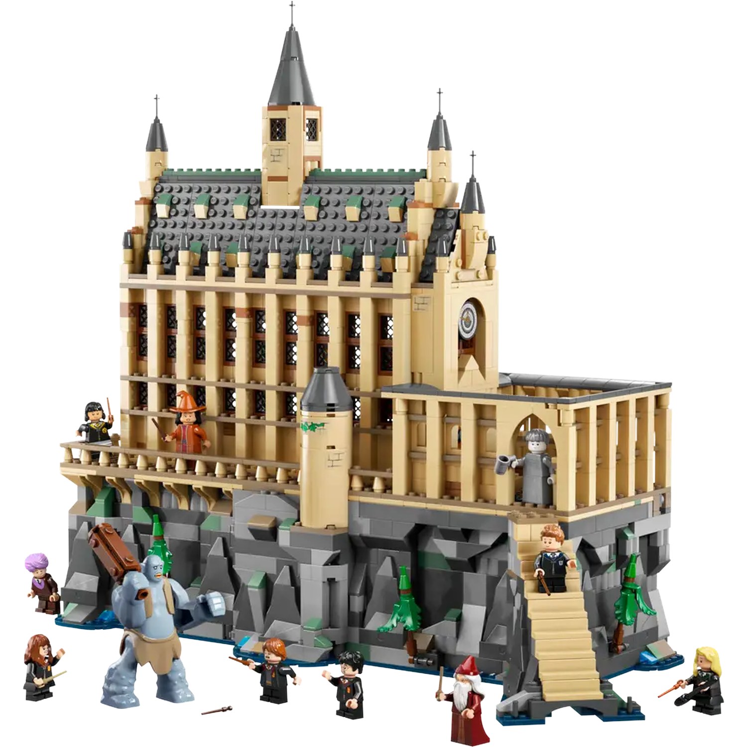 Lego Harry Potter 76435 Zweinstein : De Grote Zaal Bouwstenen afbeelding
