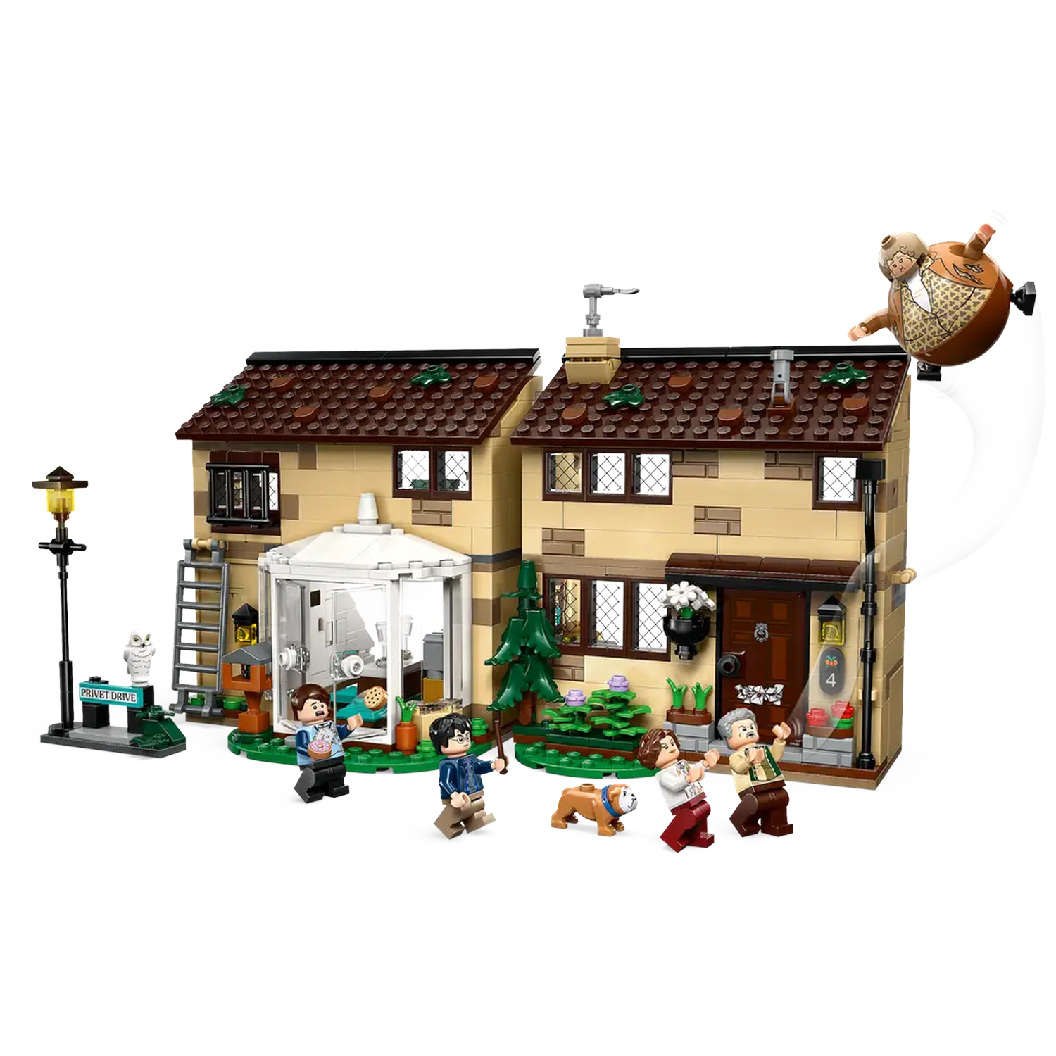 Lego Harry Potter 76451 Ligusterlaan: Tante Margot Bouwstenen afbeelding