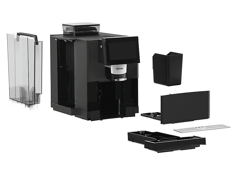 Bartscher Easy Plus 550 Kaffeevollaut. Ausgelegt für 50 Tassen 16 Programme