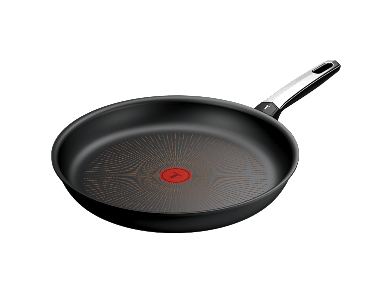 Sartén - Tefal Excellence Jordi Cruz G3200843, 32 cm, Revestimiento antiadherente, Inducción, +6 personas, Máximo calentamiento, Negro