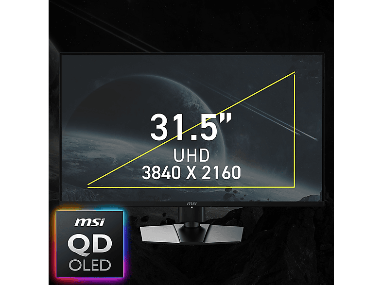 MSI MAG 322UP QD-OLED E16 MONITOR, 31,5