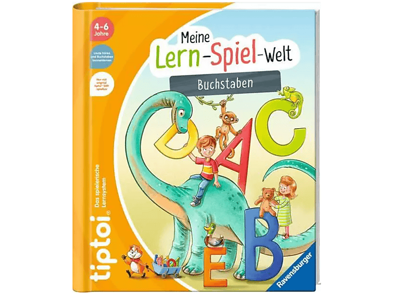 Ravensburger TipToi: meine Lern Spiel Welt Buchstaben (Ab 4 jahren) tiptoi, Mehrfarbig