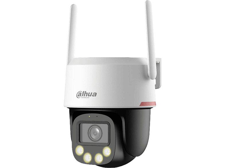 Dahua Picoo F1, Überwachungskamera (für Außen, Nachtsichtfunktion, Netzbetrieb, Neigbar, Schwenkbar, WQHD, Weiß)
