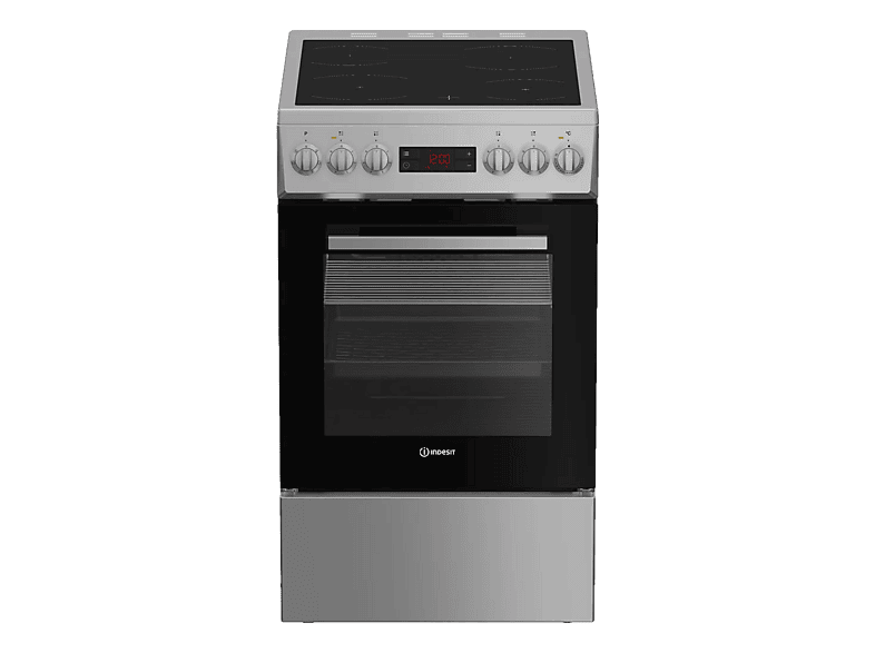 INDESIT I5V5LCS Elektroherd (EEK A, Strahlungsplatten, 60 l)