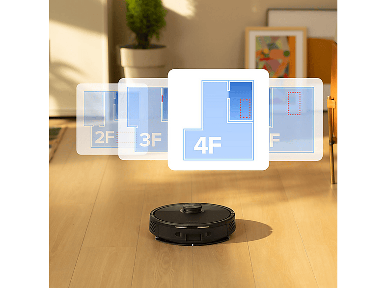 ROBOROCK Q7 TF+ Saugroboter mit Absaugstation, 10.000 Pa und Wischfunktion,