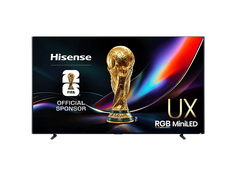 Hisense 116uxq 116" Ultra Hd 4k Rgb Mini-led (2025) afbeelding