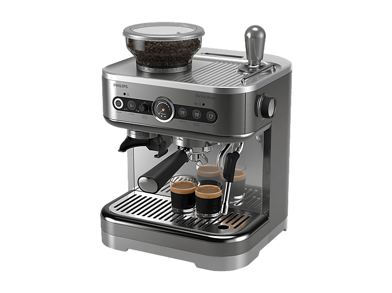 Philips Barista Brew Psa3218/01 Macchina Caffé Automatica, Argento