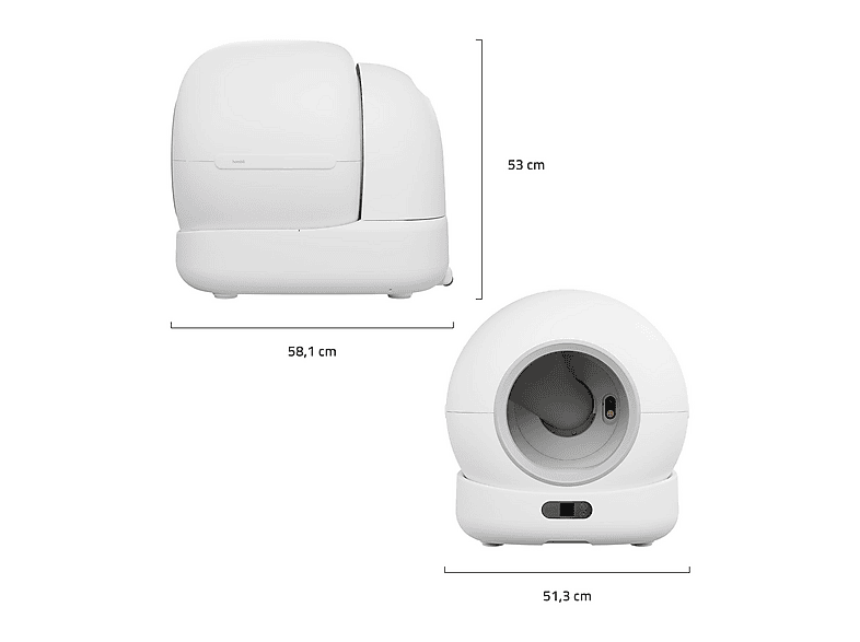 Thumbnail - HOMBLI Smarte Katzentoilette mit Kamera