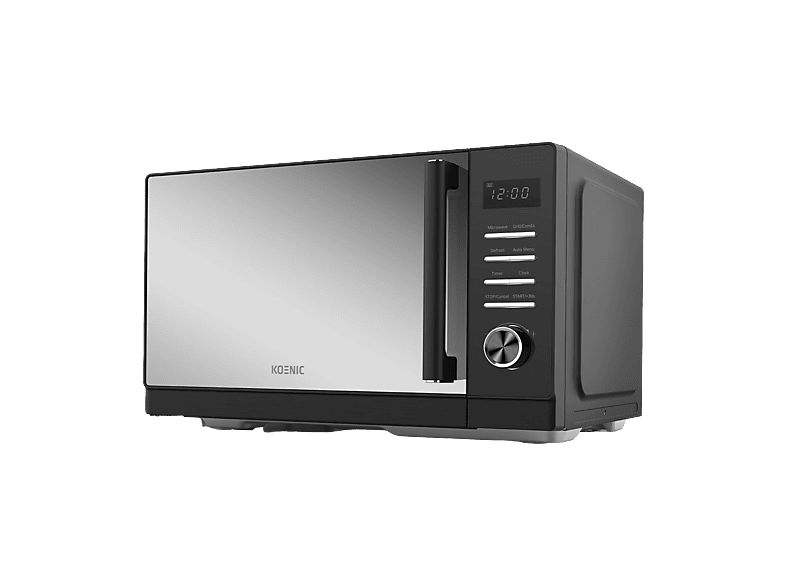 Immagine di KOENIC KMWG 2322 DB MICROONDE, potenza microonde 900 W, capacit&agrave; 23 l, 5 livelli di potenza, funzione grill 1000 W