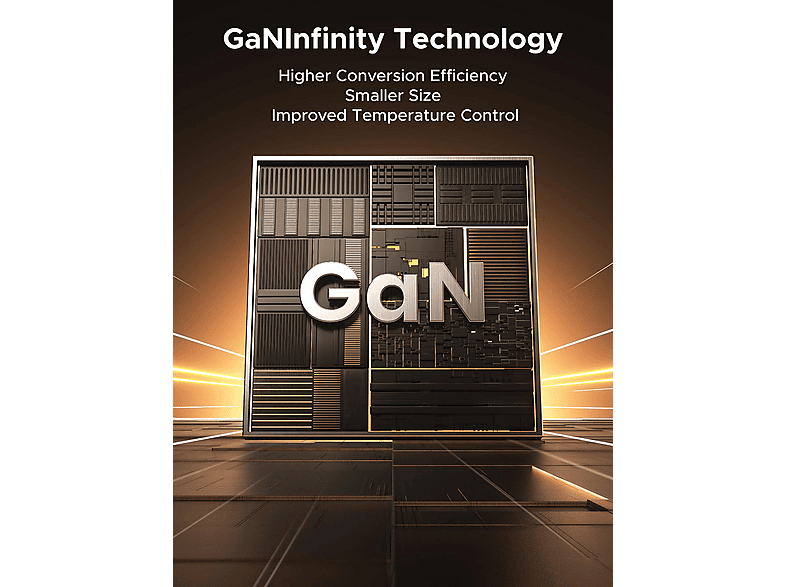 Thumbnail - UGREEN 100 Watt GaN Fast Charger mit einziehbarem Kabel, Ladegerät Universal, Grau