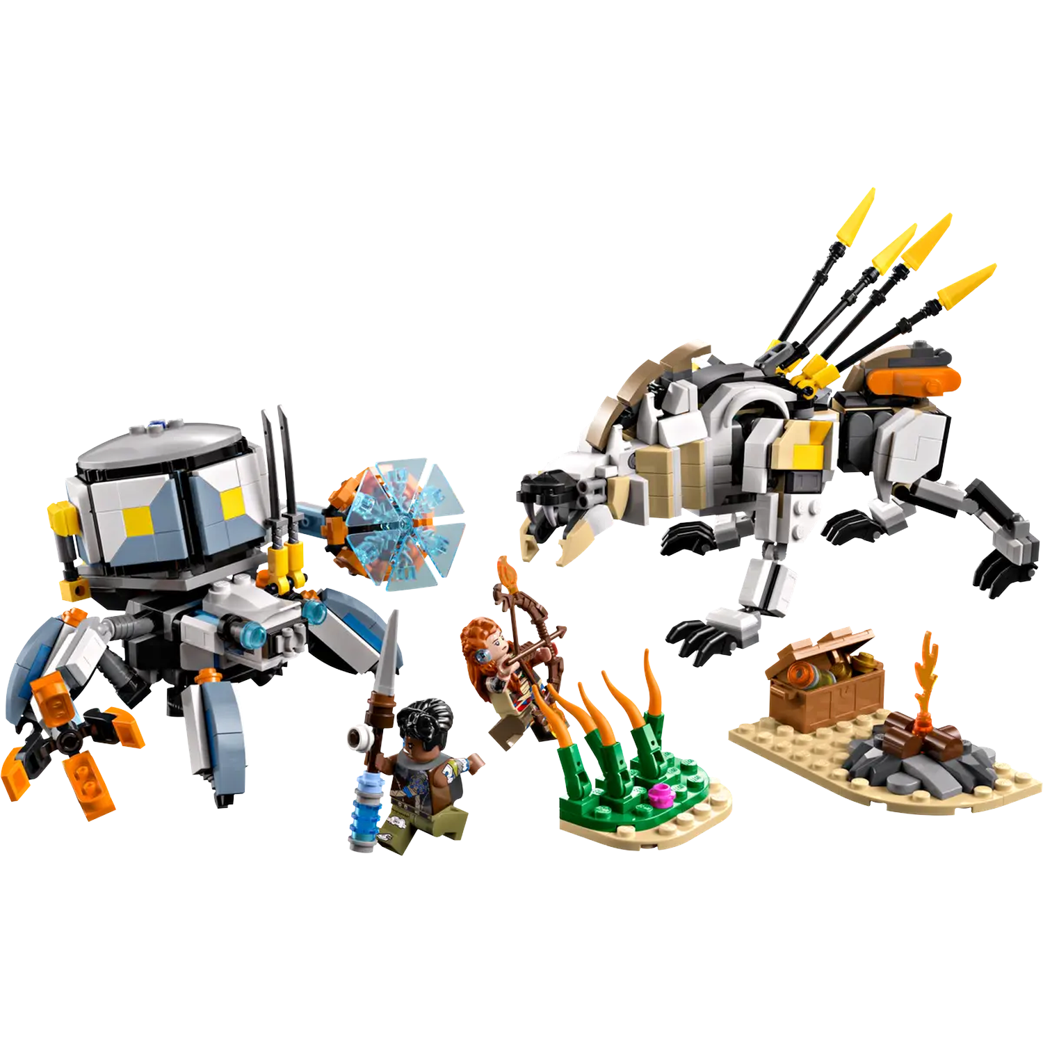 Lego Horizon 77037 Aloyvs. Shell-walker Bouwstenen