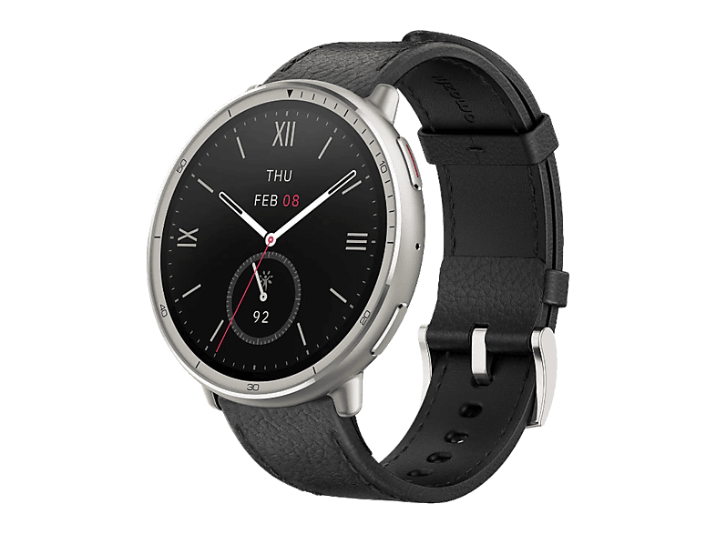 Smartwatch AMAZFIT Active 2 NFC Czarno-srebrny