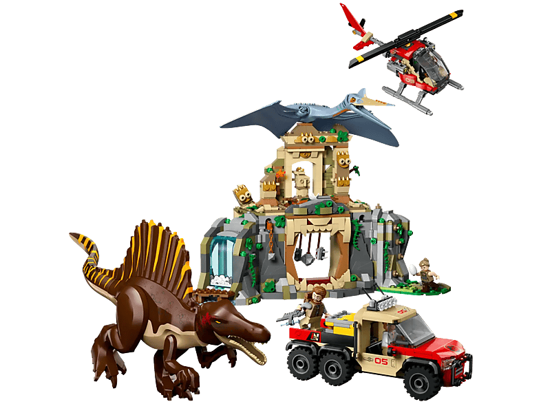 Lego Jurassic World Spinosaurus Luchtmissie