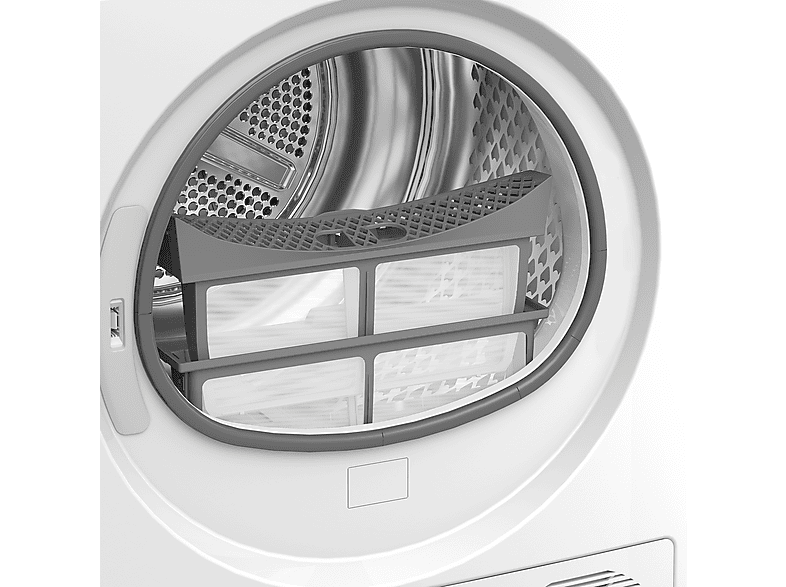 BEKO BMS3T382CW Wärmepumpentrockner (8 kg, C, Weiß)