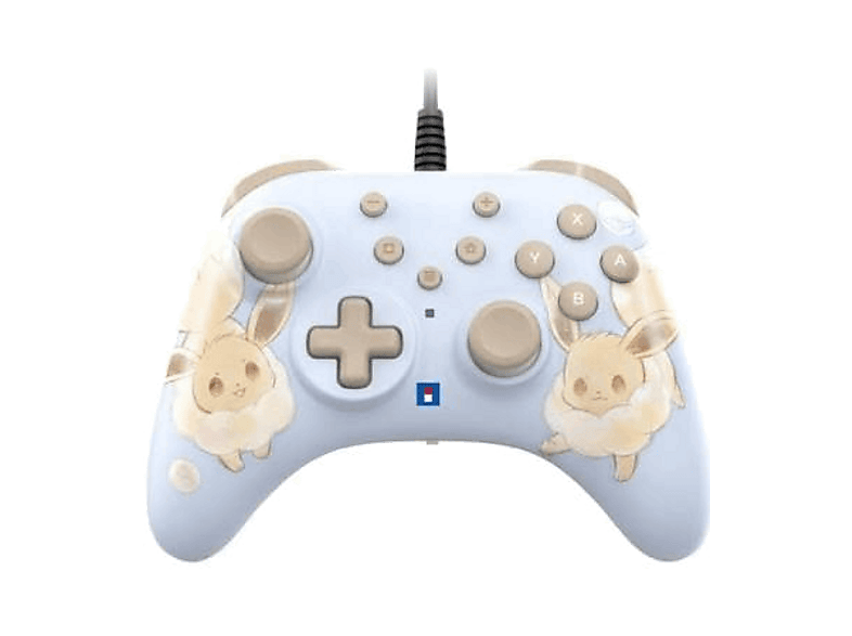Mando Nintendo Switch 2 - HORI Horipad Eevee, 2, Cable, Función Turbo, Multicolor