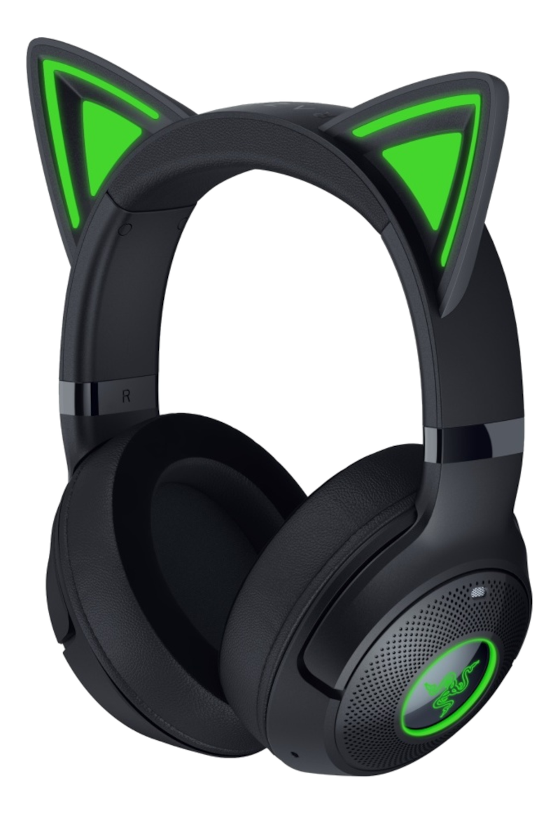 RAZER Kraken Kitty V2 BT, Over-ear Gaming--Headset Bluetooth