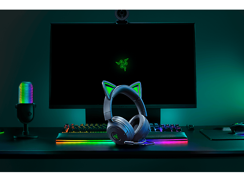 RAZER Kraken Kitty V3 X Gaming-Headset Over-ear Black — Foto 5 von 5