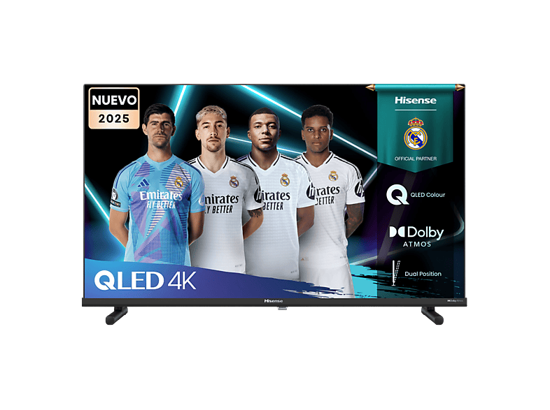 REACONDICIONADO Seminuevo Muy bueno TV QLED 40" - Hisense 40A5Q, Dolby Atmos, Modo Juego, Deportes IA, DVB-T2, Negro