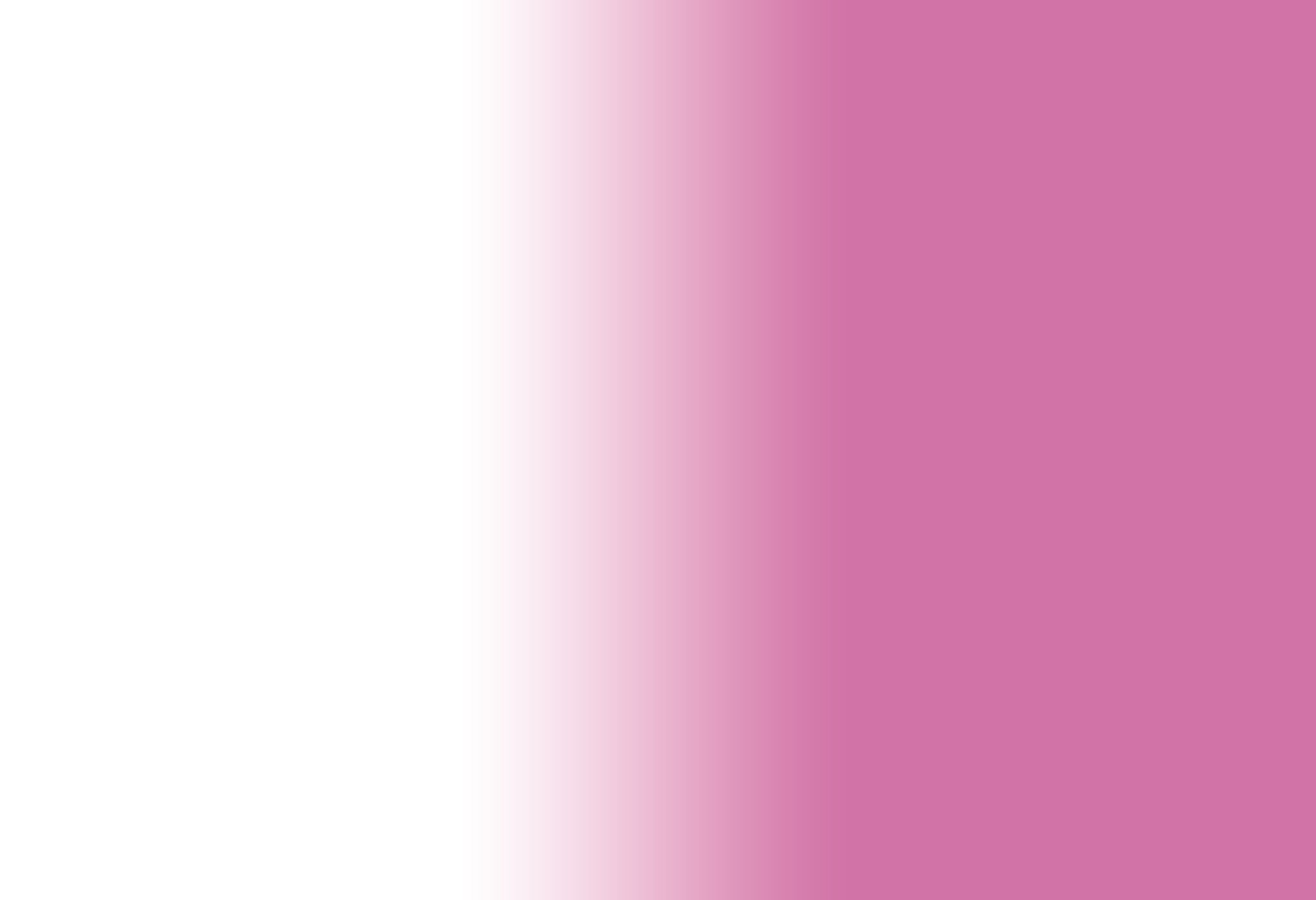 Ein Farbverlauf-Hintergrund. Weiß geht in hellrosa über, dann in ein dunkleres Rosa auf der rechten Seite.
