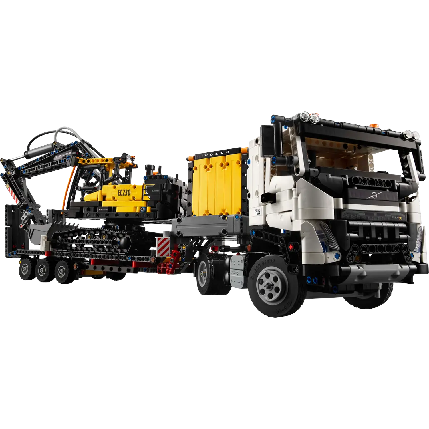Lego Technic 42175 Volvo Fmx Truck & Ec230 Bouwstenen afbeelding