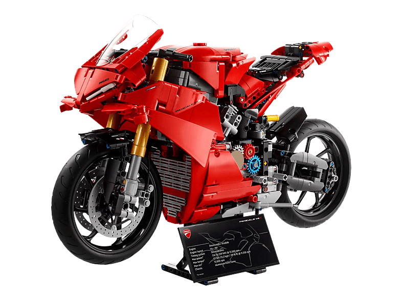 Lego Technic 42202 Ducati Panigale V4 S Motor Bouwstenen