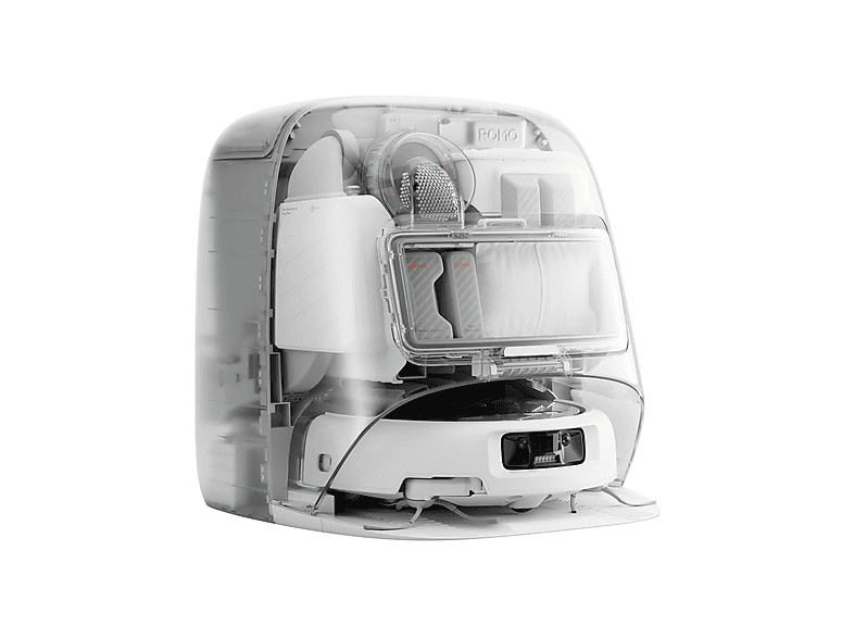 Thumbnail - DJI VC ROMO P mit Wischfunktion und transparentem Design, Saugroboter