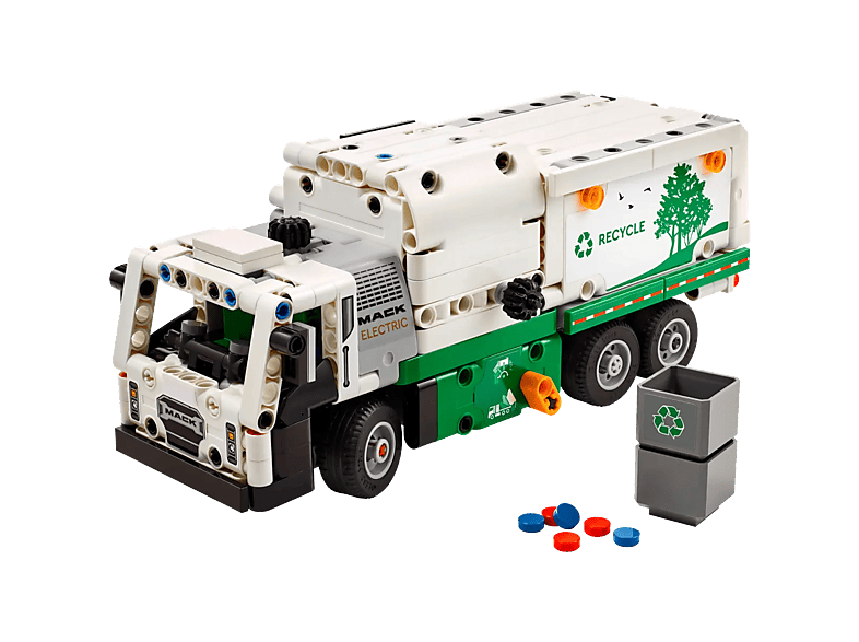 Camion poubelle électrique LEGO Technic Mack LR