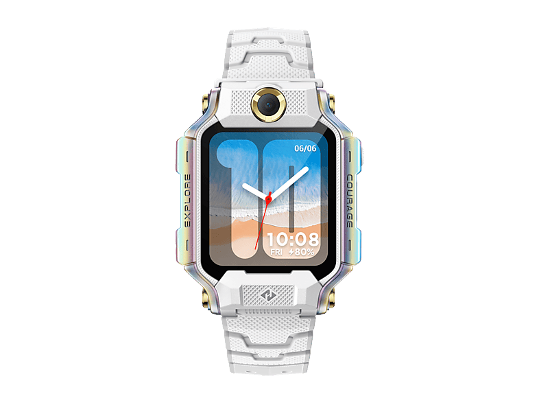 IMOO X10 Kinder Smartwatch Plastik TPU, 142-208 mm, Weiß