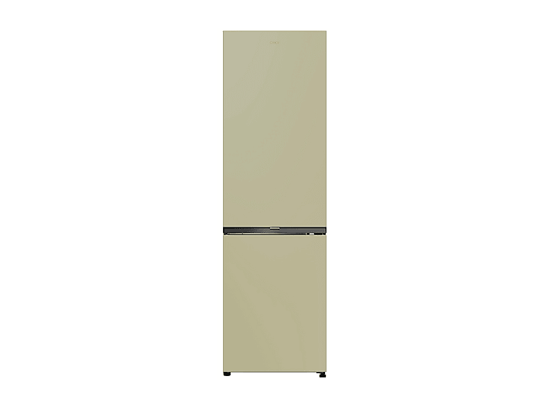 FRIGORIFERO COMBINATO CANDY CNCQ2T518EC, Capacità netta totale 279 l, Rumorosità: 38 dB(A), 4 ripiani, Dimensioni: L 54,5 cm A 182,5 P 60,2 cm, Beige, Classe E
