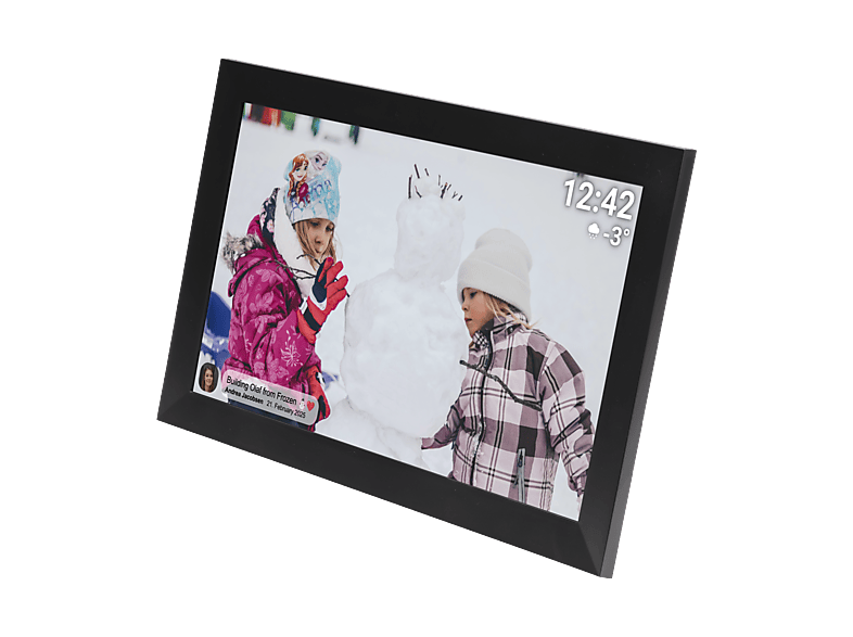 Denver PFF-1504B Digitaler Bilderrahmen, 15.6 Zoll, 32 GB, Wi-Fi, Schwarz — Foto 2 von 5