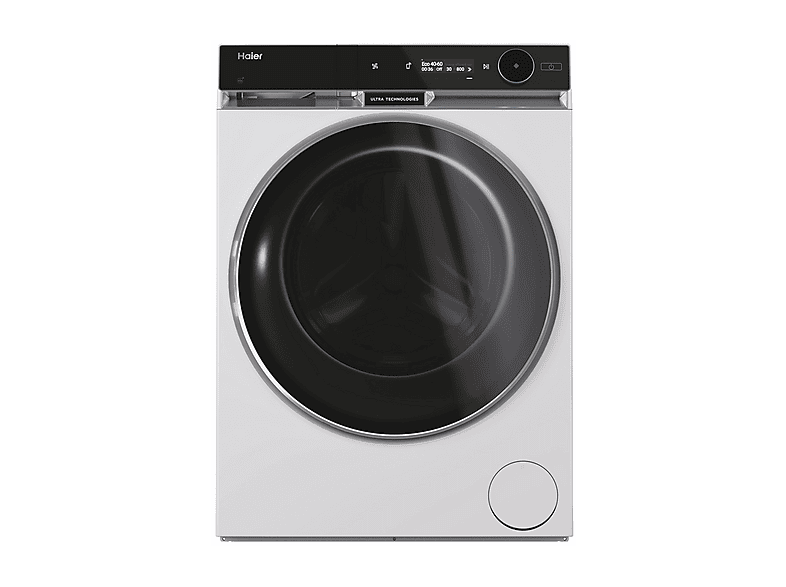 HAIER HWD120BD16397EUS LAVASCIUGA, Caricamento frontale, capacità lavaggio 12 kg, asciugatura 7 18 programmi, Profondità 66 cm, Giri 1600 rpm, Bianco, Classe A