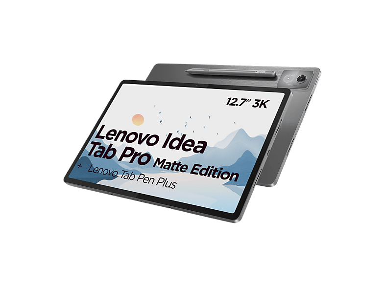 Lenovo Idea Tab Pro Matte Display + Pen Plus - 12.7 Inch 256 Gb Grijs Wifi