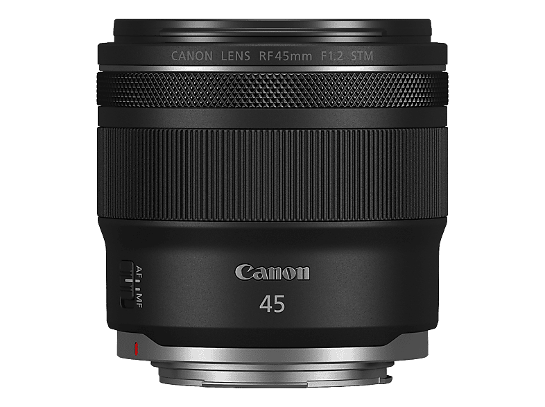 CANON RF 45mm F1.2 STM 45 mm - f/1.2 (Kleinste Blende f/16) RF, (Festbrennweite für Canon R-Mount, Schwarz)