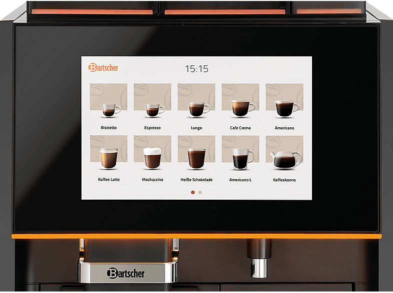 Thumbnail - BARTSCHER 190097 KV2 Topping Kaffeevollautomat Schwarz