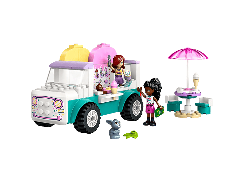 Lego Friends 42644 Heartlake City Ijscotruck Bouwstenen afbeelding
