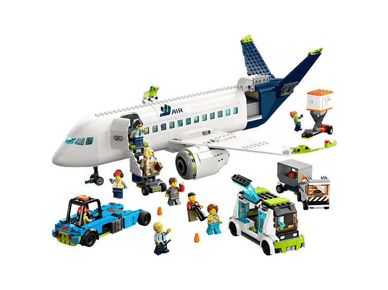 Lego City 60367 Passagiersvliegtuig Bouwstenen