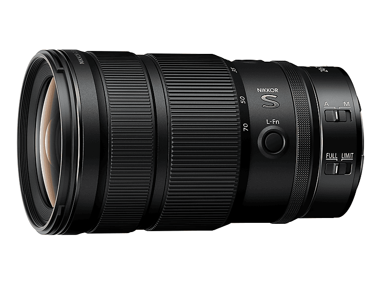 NIKON NIKKOR Z 24 mm - 70 f/2.8 S II ED, ASPH (Wechselobjektiv für Nikon Z-Mount, Schwarz)