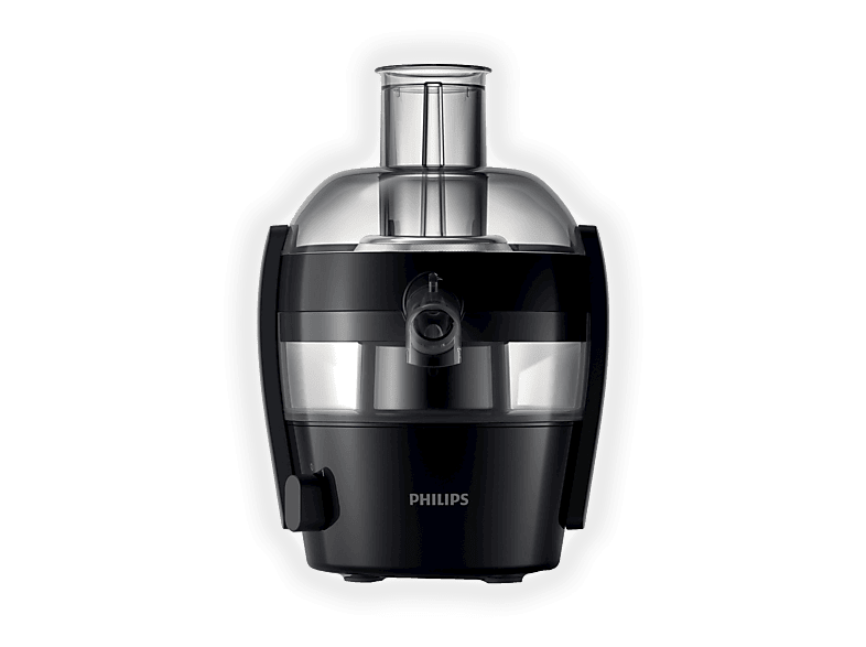 CENTRIFUGA PHILIPS Viva Collection HR1832/00, Potenza 500 W, Recipiente succo da l, 1 velocità velocità, in Plastica ABS, Nero