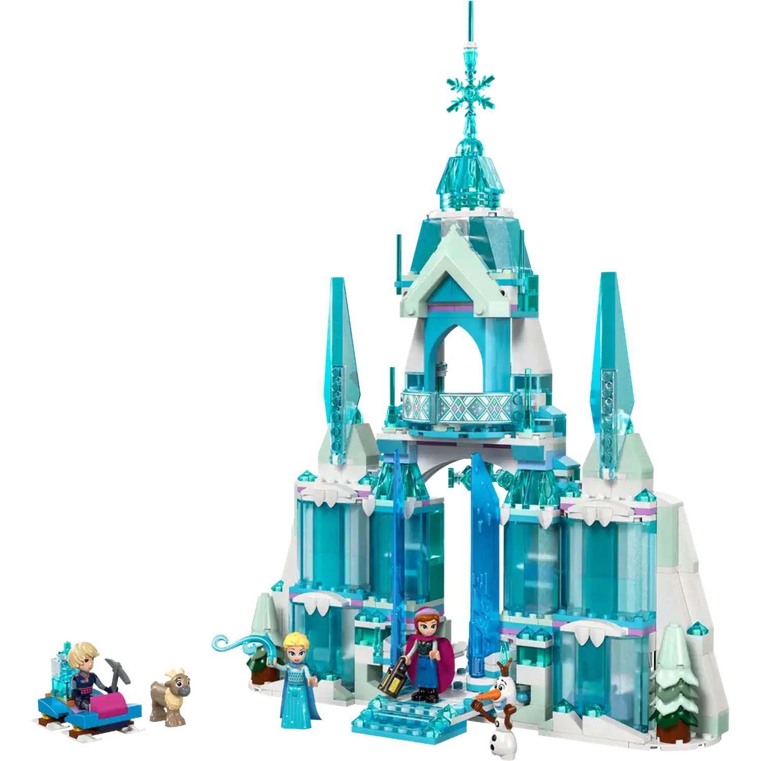 Lego Disney 43244 Elsa's Ijspaleis Bouwstenen Multicolor