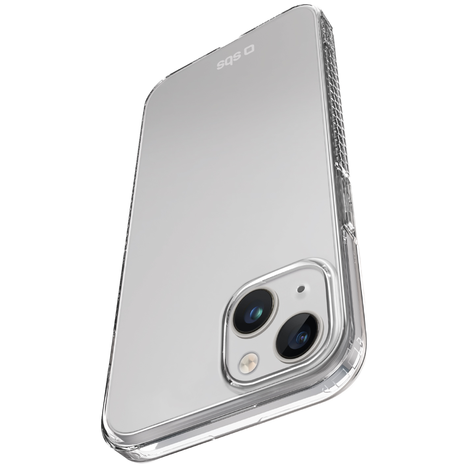 SBS MOBILE Extreme Cover X2 Telefoonhoesje voor Apple iPhone 15 Transparent afbeelding