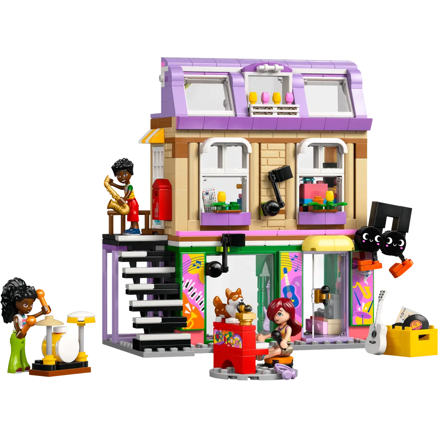 Lego Friends 42653 Muziekwinkel En Appartement Bouwstenen