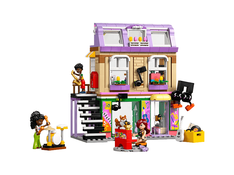 Lego Friends 42653 Muziekwinkel En Appartement Bouwstenen