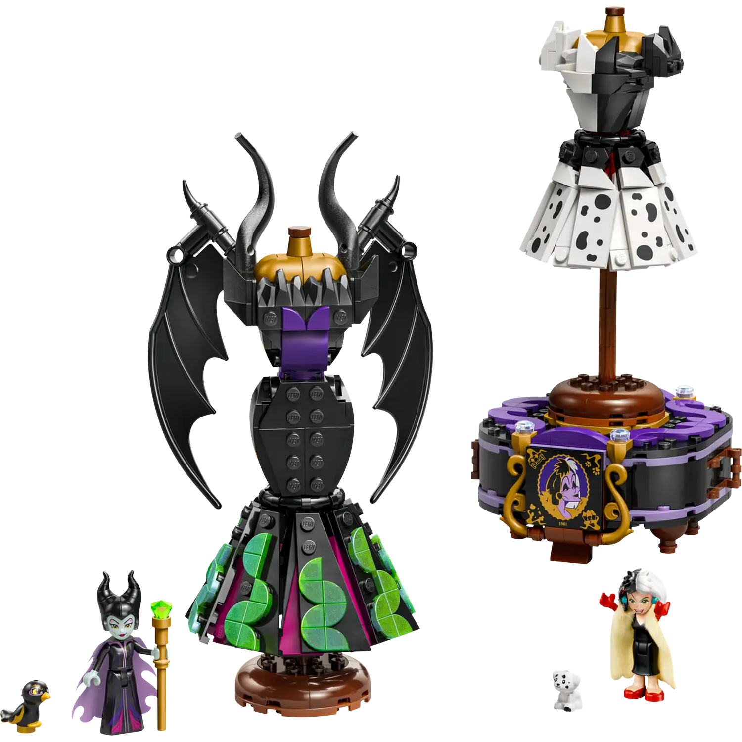 Lego Disney 43262 Jurken Maleficent Cruella Bouwstenen