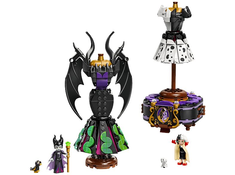 Lego Disney 43262 Jurken Maleficent Cruella Bouwstenen Multicolor