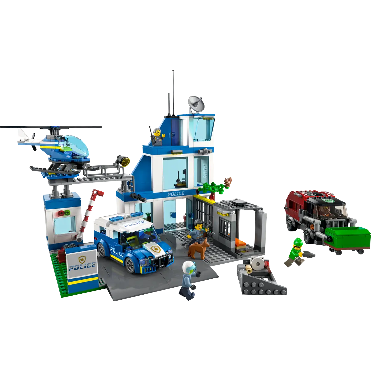 Lego City 60316 Politiebureau Bouwstenen